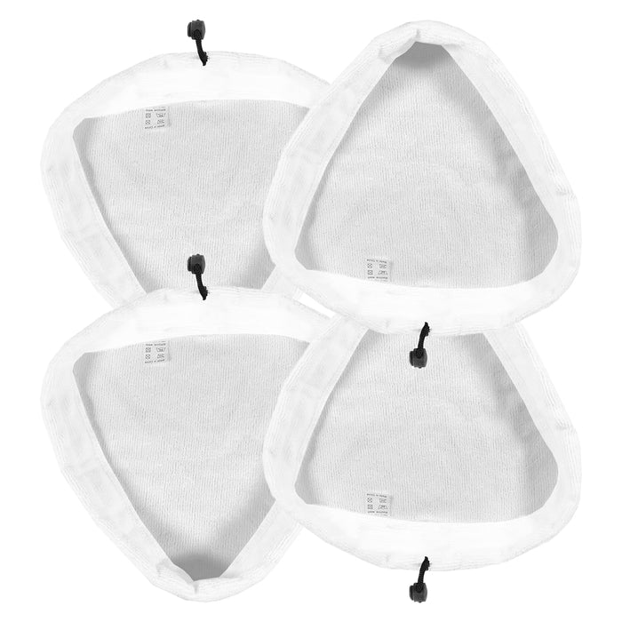 Universal Microfibre Cloth Cover Pads for Steam Cleaner Mop (Pack of 4)