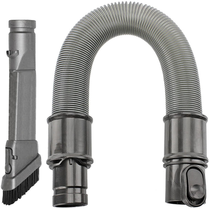 Extension Hose + Combination Crevice / Brush Tool Attachment compatible with DYSON Vacuum Cleaners