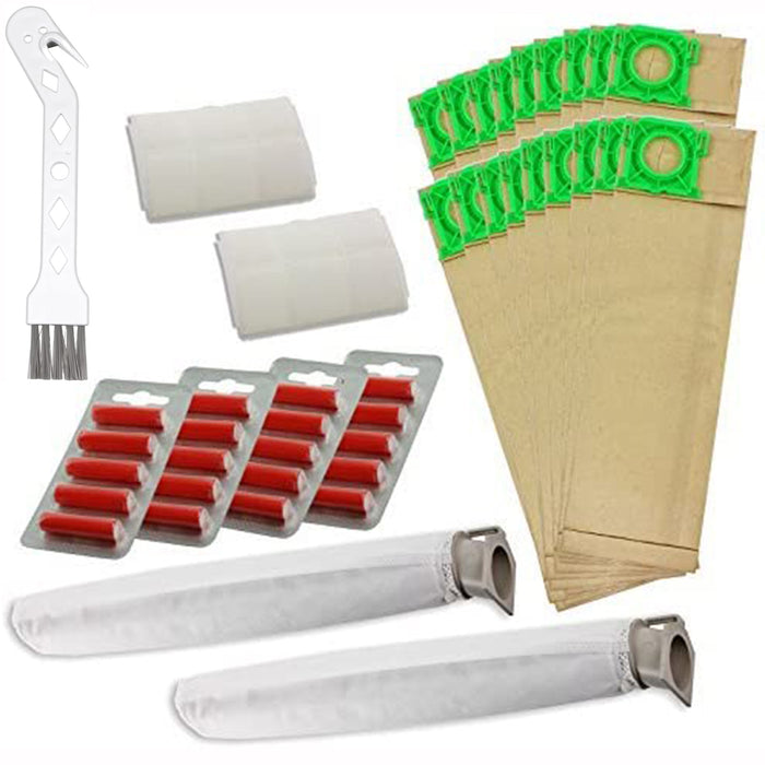Service Kit for SEBO X1 X2 X3 X4 X5 Extra & C1 C2 C3 20 Dust Bags 4 Filters