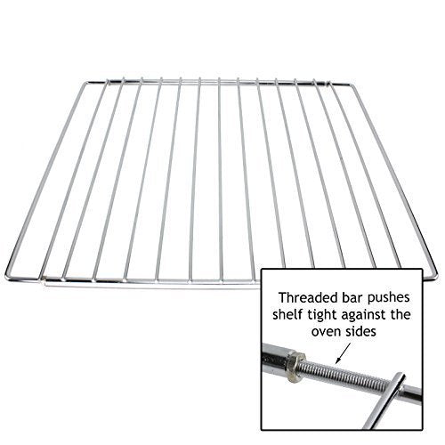 Adjustable Extendable Shelf for Cooke & Lewis Oven Cooker (310 x 360-590mm, Pack of 2)
