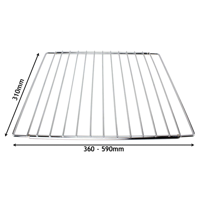 Adjustable Extendable Oven Shelf (310 x 360-590mm, Pack of 3)