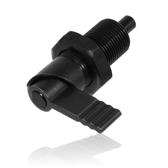 M20 Index Plunger with Cam Action Blackened Steel 8mm plunger