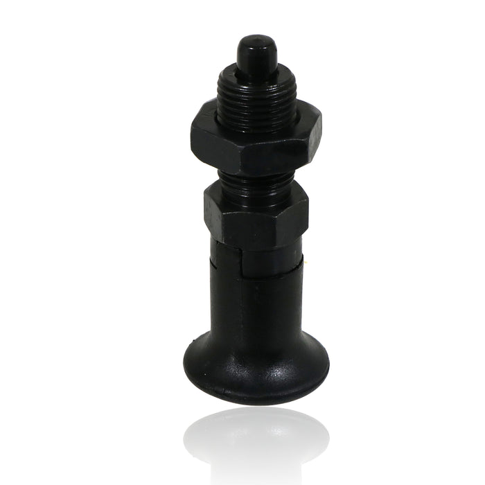 M16 Index Plunger Spring Loaded with Rest Position Locking Pin Blackened Steel