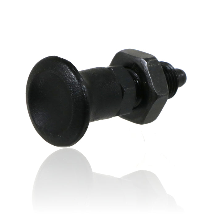 M10 Index Plunger Spring Loaded Retractable Locking Pin Blackened Steel