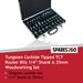Tungsten Carbide Tipped Router Bit Set (35 Pieces, 6.35mm 1/4'' Shank + Alloy Case)