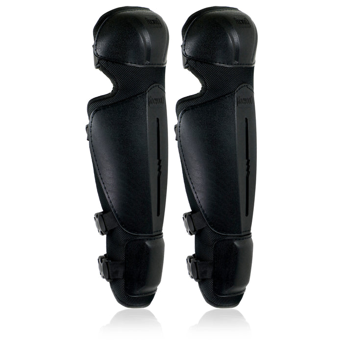 Knee & Shin Guards for Brushcutter / Rotavator (One Size, Black)