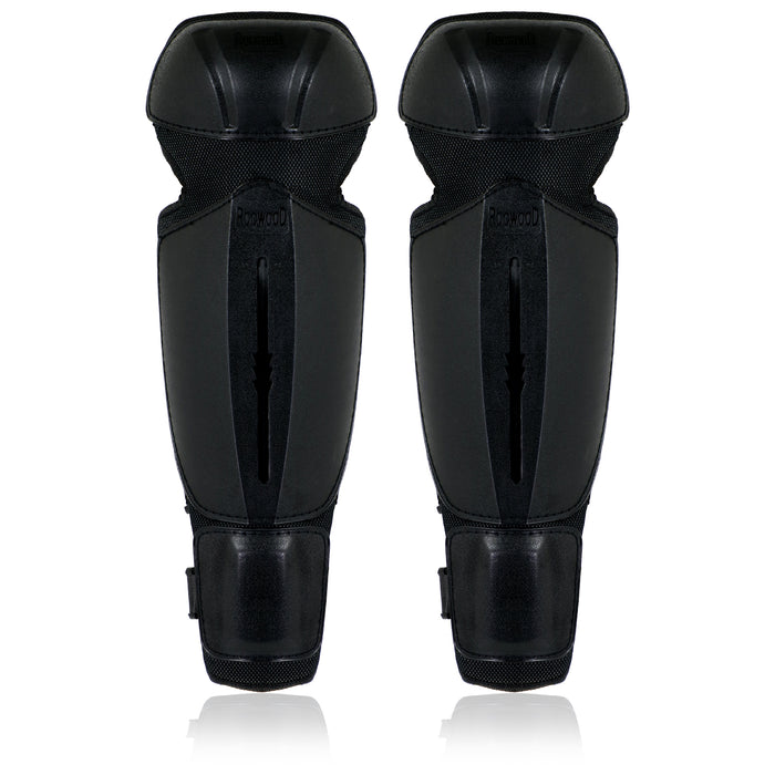 Knee & Shin Guards for Gardening (One Size, Black)