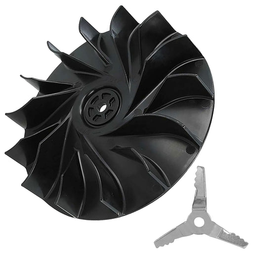Impeller Fan for STIHL BG56 BG86 SH56 SH86 Garden Vac Blower + Shredder Blade