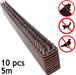Fence Security spikes Wall Pest Security Strips Brown