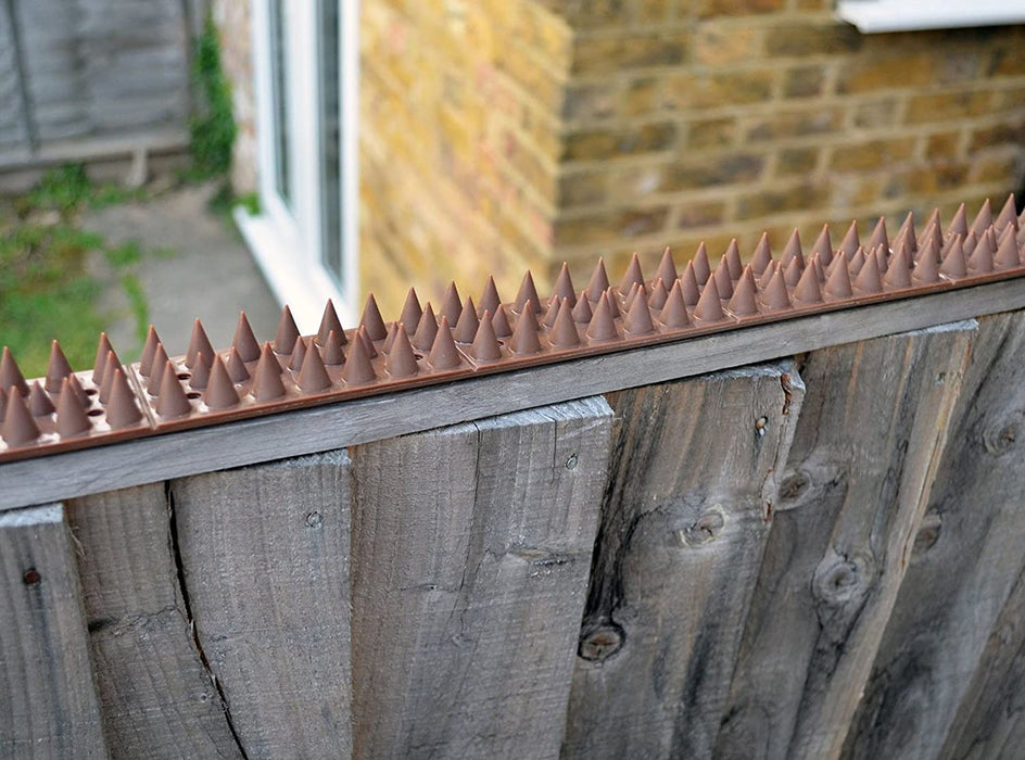 Garden Fence Wall Anti-Climb Security Spikes (100 Pcs, 50m)