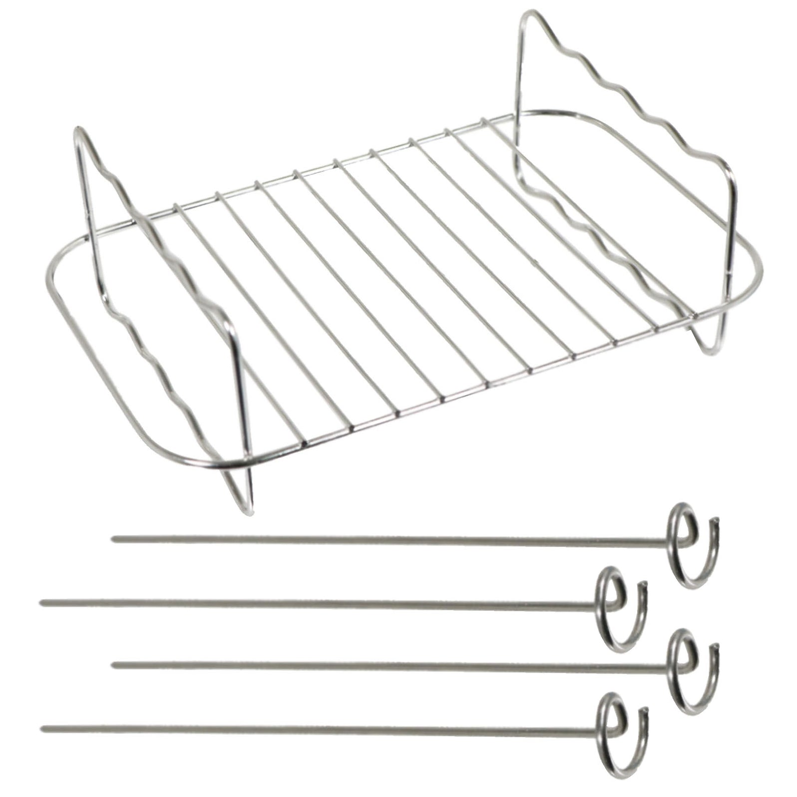 Racks for Ninja Air Fryer Foodi AF300 AF400 AF451 Double Basket Grill