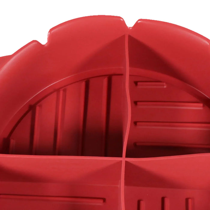 Basket Liner for LOGIK SALTER KLARSTEIN Air Fryer Silcone Non-Stick Mat Red