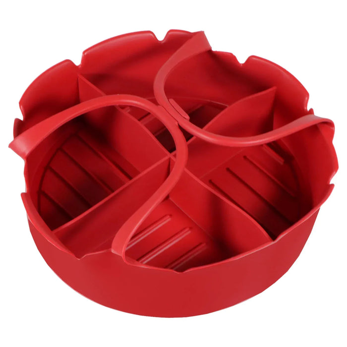 Basket Liner for COSORI 3.5 3.8 4.7 5.5 L Air Fryer Silcone Non-Stick Mat Red
