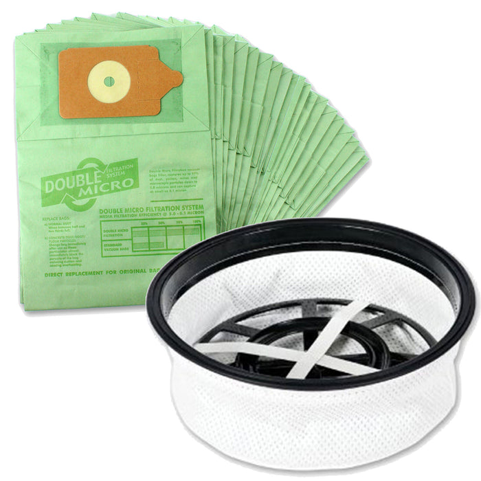 Vacuum Bags & Filter compatible with Numatic Henry Hetty James Vacuum (Pack of 20 Bags)