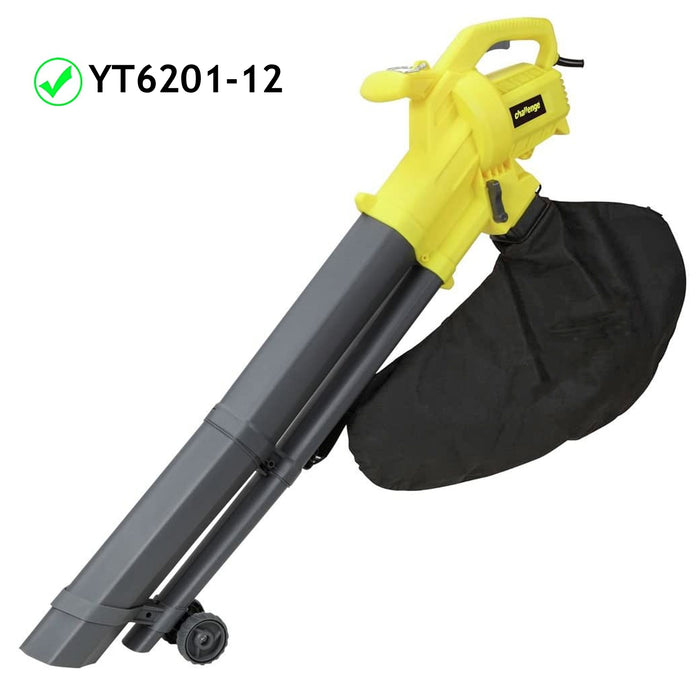 Debris Collection Bag Sack for Challenge Sovereign YT6201-12 Garden Vac Leaf Blower Vacuum