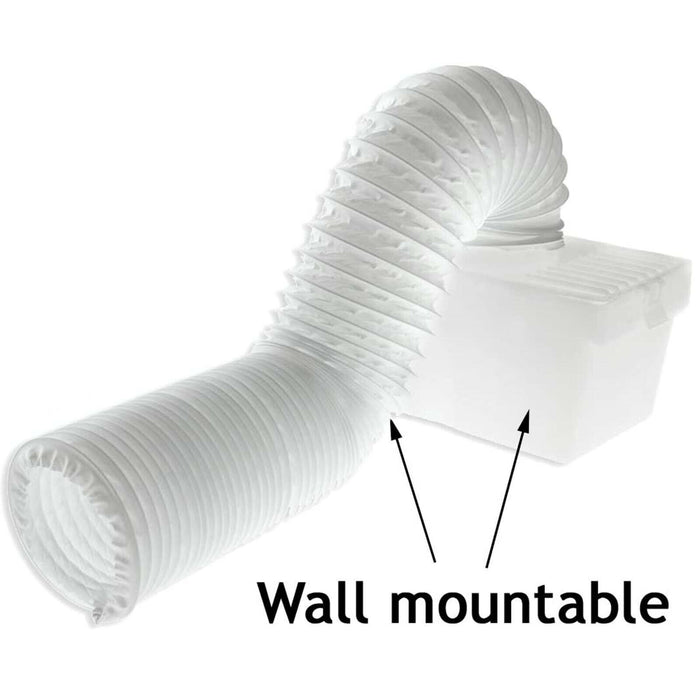 Condenser Vent Box & Hose Kit for White Knight Vented Tumble Dryers (1.25m)
