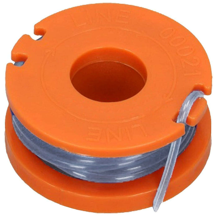 Spool Cover & Line x 2 for QUALCAST CLGT1825D CGT25 Grass Trimmer Strimmer 2.5m