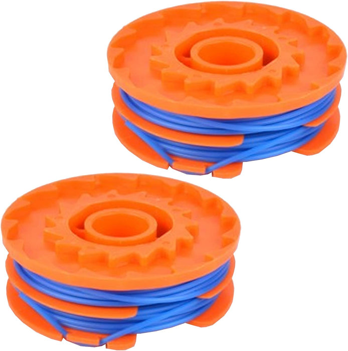 5m Twin Line & Spool for Titan TTB820GGT Trimmer Strimmer x 2