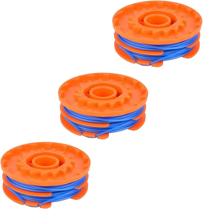 5m Twin Line & Spool for Titan TTB820GGT Trimmer Strimmer x 3