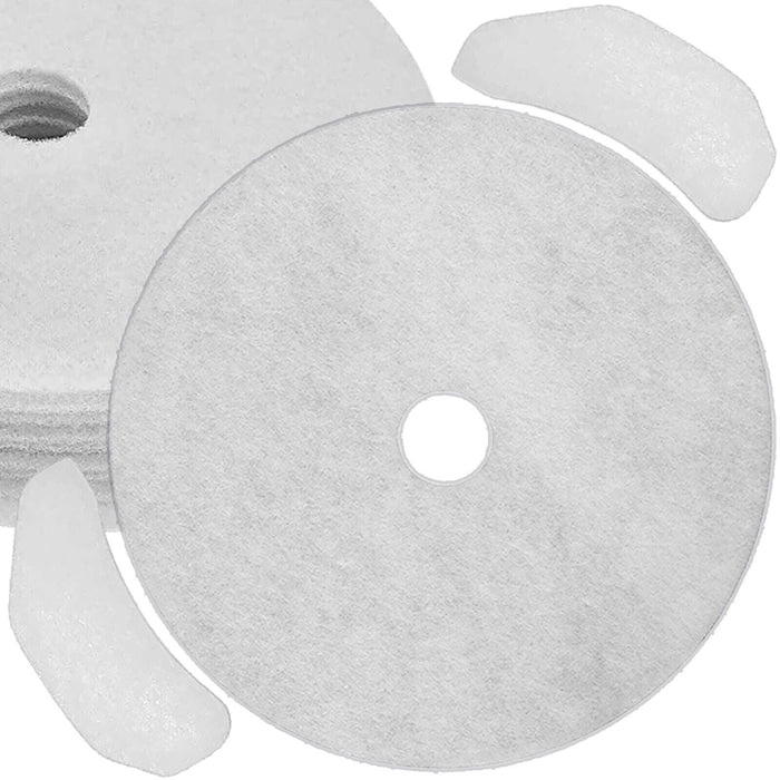 Tumble Dryer Cloth Exhaust + Air Intake Filters for Cookology CMVD25BK CMVD25SL CMVD25WH (10Pc Filter Kit)