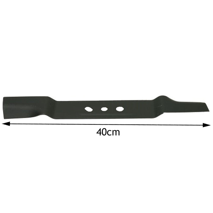 Lawnmower Blade for B&Q FPLMP99-2 FPLMP99-3 FPLMP99 40cm + Drill Sharpener