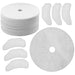 Tumble Dryer Cloth Exhaust + Air Intake Filters for Cookology CMVD25BK CMVD25SL CMVD25WH (30Pc Filter Kit)