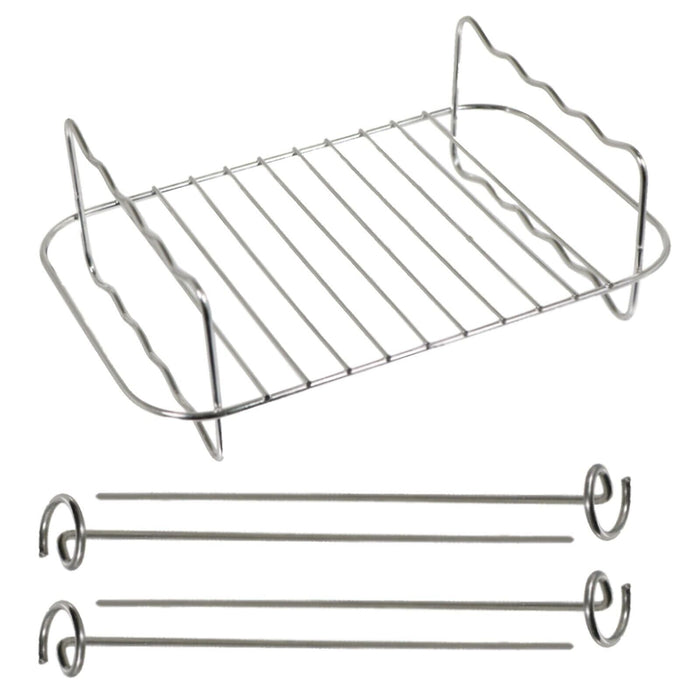 Basket Racks for SWAN Air Fryer Duo Digital 8L Drawer Liner Pot Shelf Set