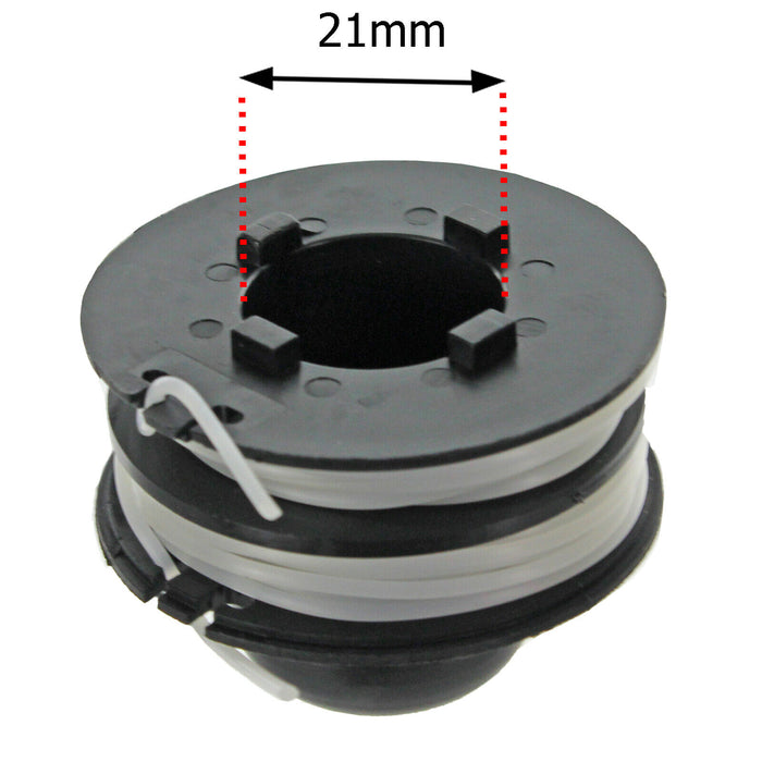 Dual Feed Strimmer Line Spool Head for Spear & Jackson GT300 GT350 Trimmers x 3