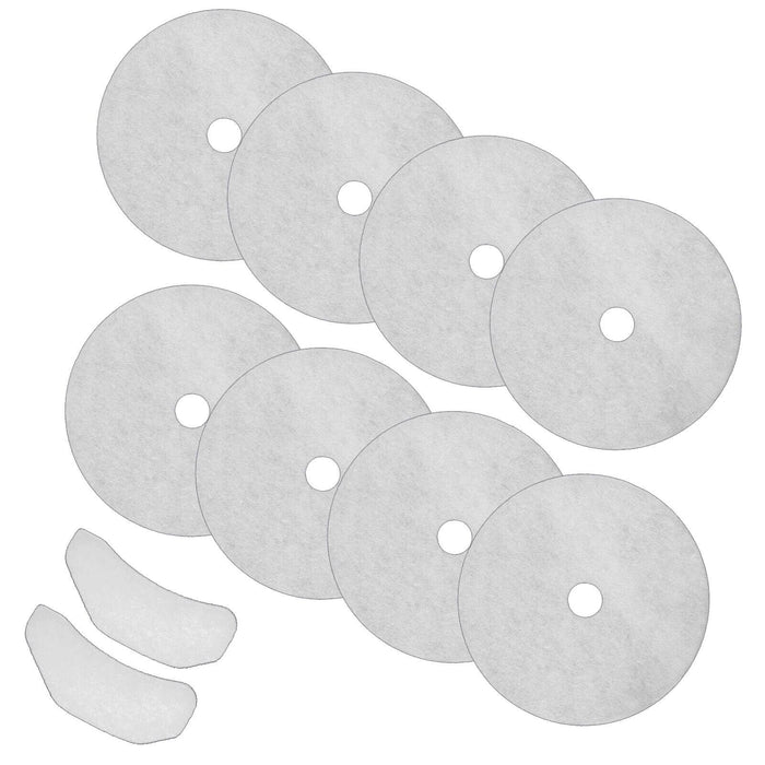 Universal Tumble Dryer 235mm Cloth Round Exhaust + Air Intake Filters (10 Piece Filter Kit)