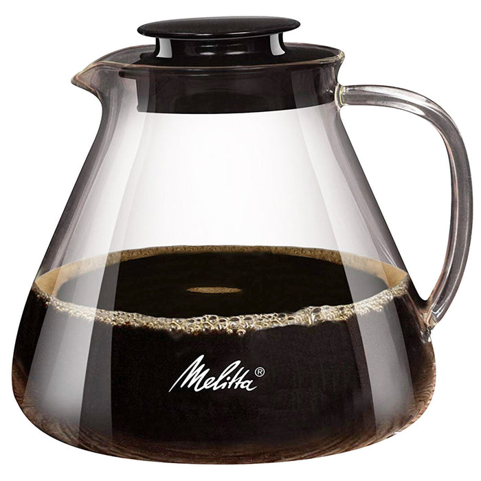 Melitta Glass Coffee Jug Borosilicate Pour Over Filter 1 Litre 6761025