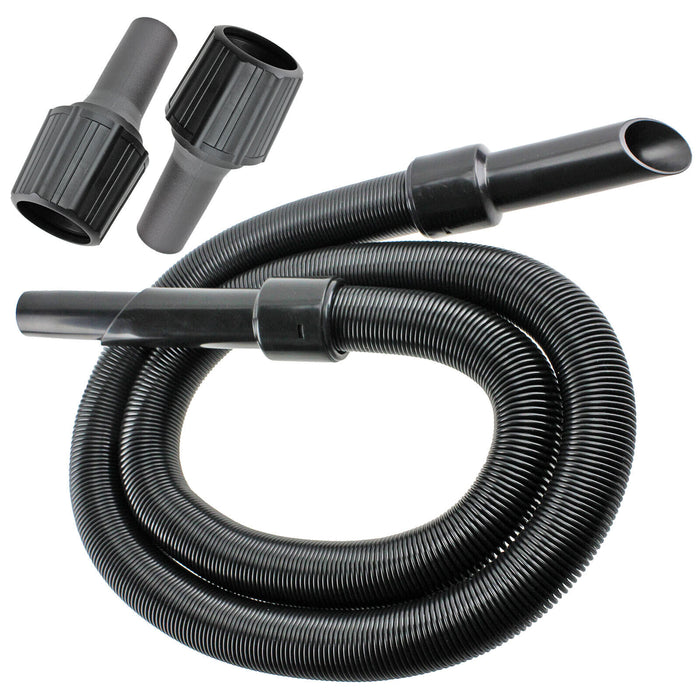 Universal 6m Vacuum Cleaner Extra Long Extension Pipe Hose Kit (6 Metre Hose + 3 x Adaptors)