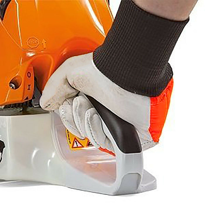 Large Chainsaw Gloves Hi Vis Work Glove Safety Both Hands Protected Size 10