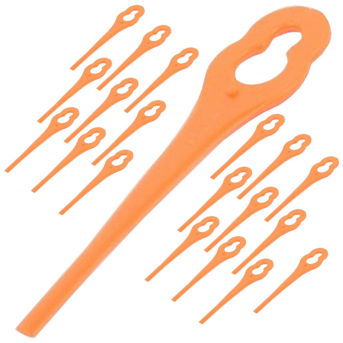 Plastic Blades for LIDL FLORABEST PARKSIDE FAT 18 B2 PRTA 20-Li A1 Trimmer x 20