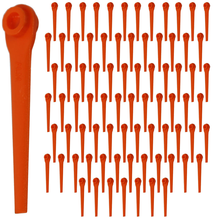 Plastic Blades for FLYMO SimpliTrim Li Battery Grass Trimmer Strimmer x 80